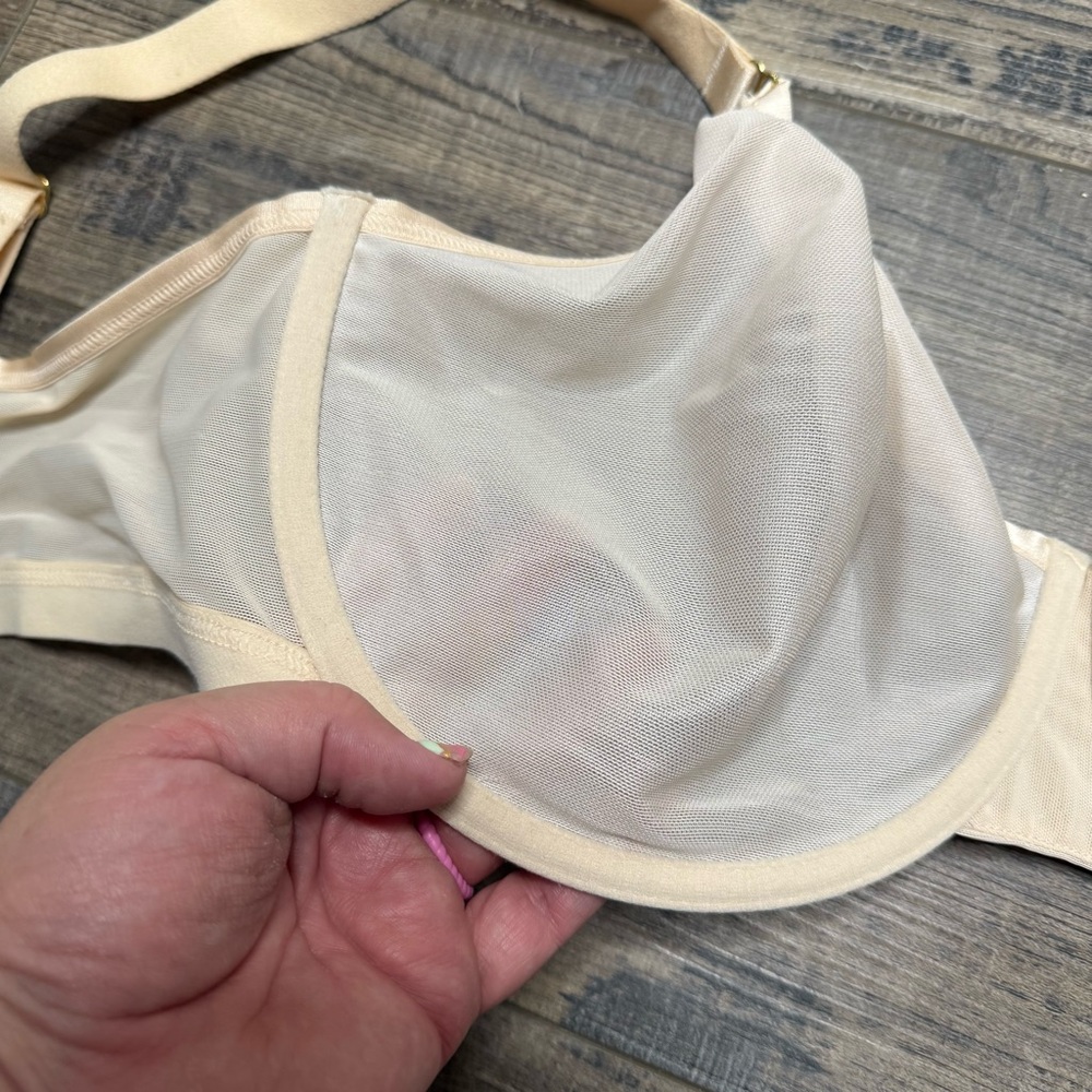 Soma Light Beige Underwire Bra Unbelievable Minimizer - Picture 3 of 11